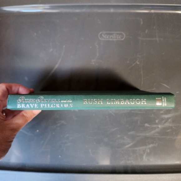 Rush Limbaugh and the Brave Pilgrims Hardcover book - Picture 5 of 6